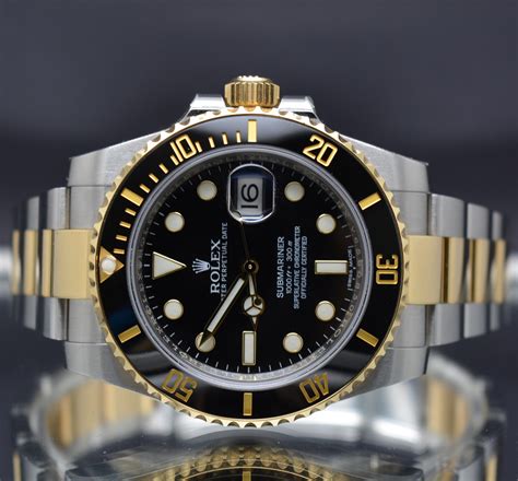 rolex 2 toni|2 tone rolex submariner.